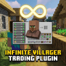 Плагин Майнкрафт: Infinite Villager Trading plugin на бесконечные торг