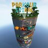 Карта паркур Спираль: Parkour Spiral map Minecraft
