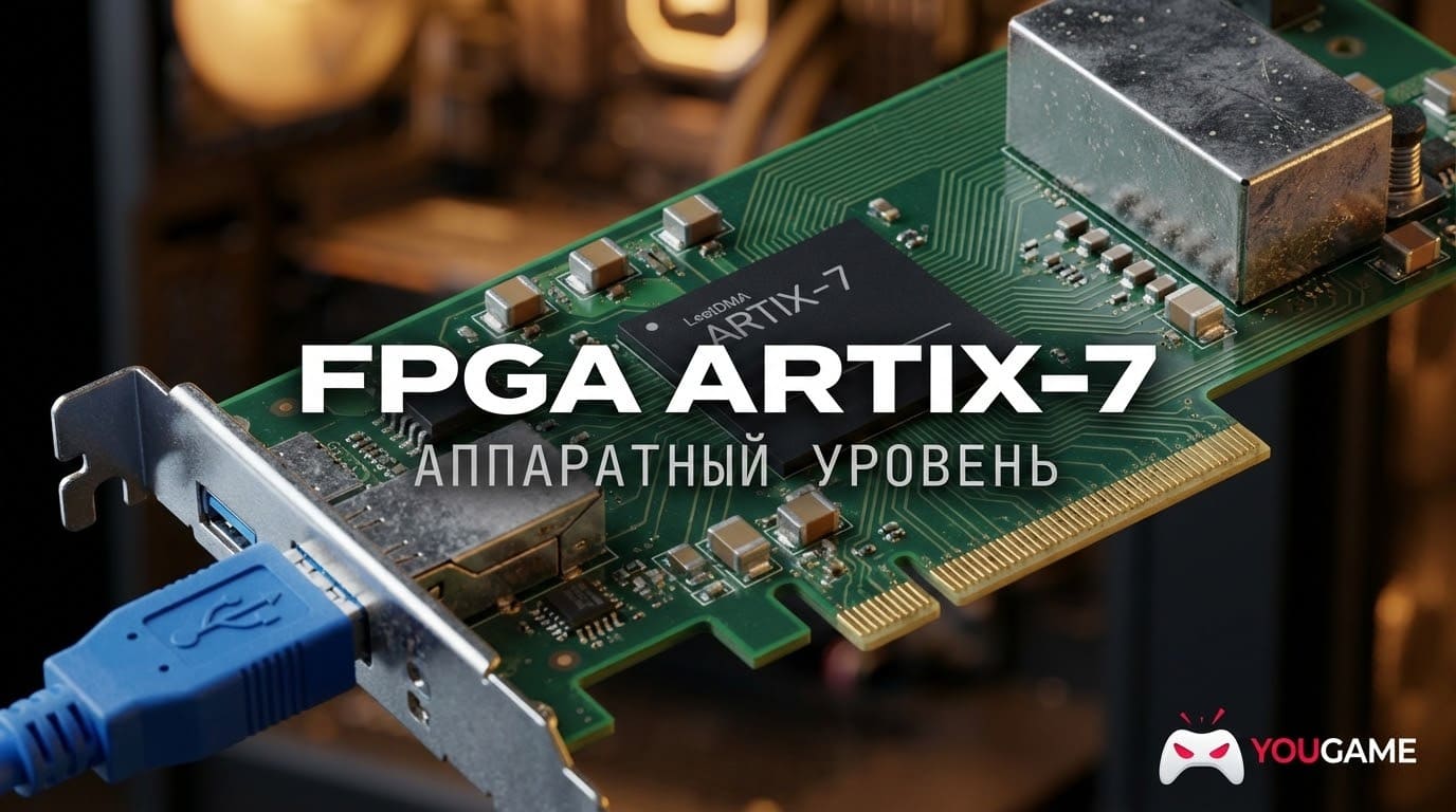 Концепция безопасности DMA читов через второй ПК