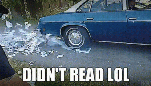 car-didnt-read-lol.gif