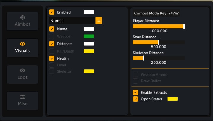 Приватный чит Gaduka для EFT