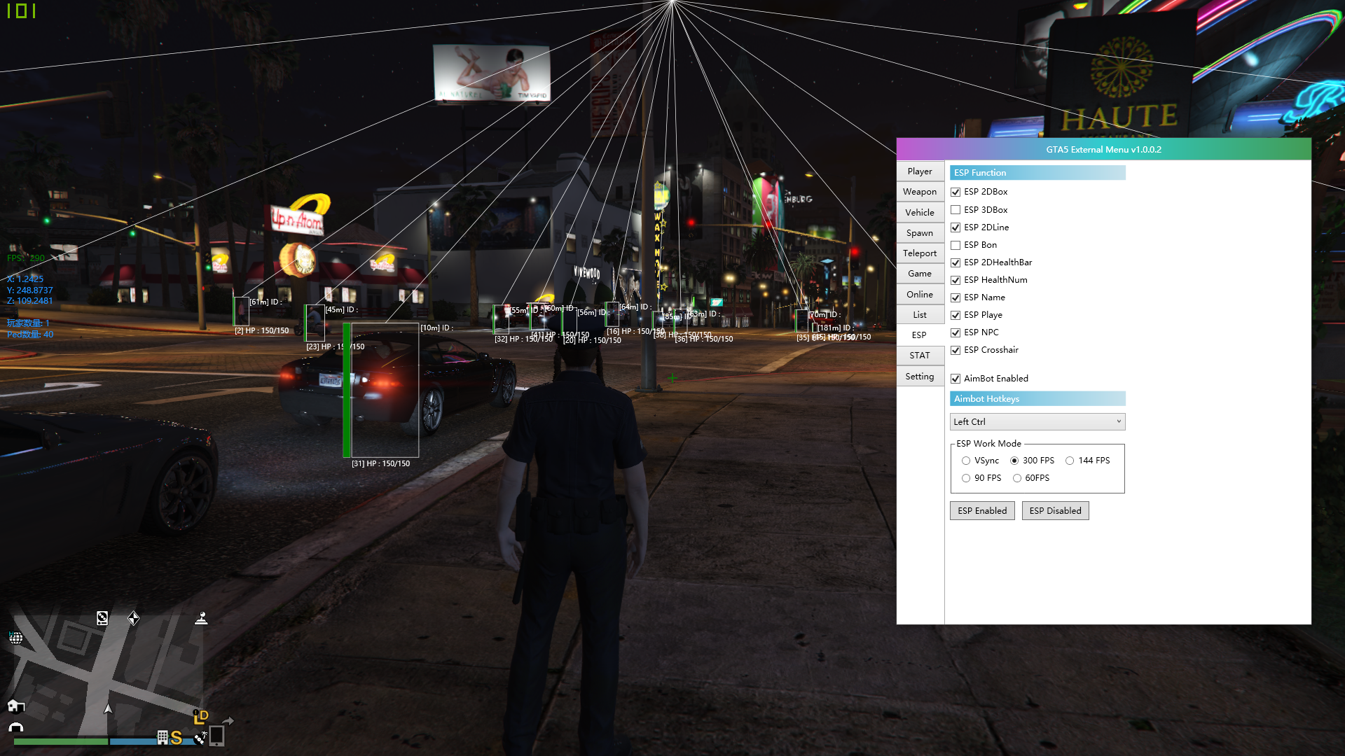 GTA V EXTERNAL CHEAT MENU + ESP | Сайт читов, скриптов и кодов для онлайн  игр - YouGame.Biz