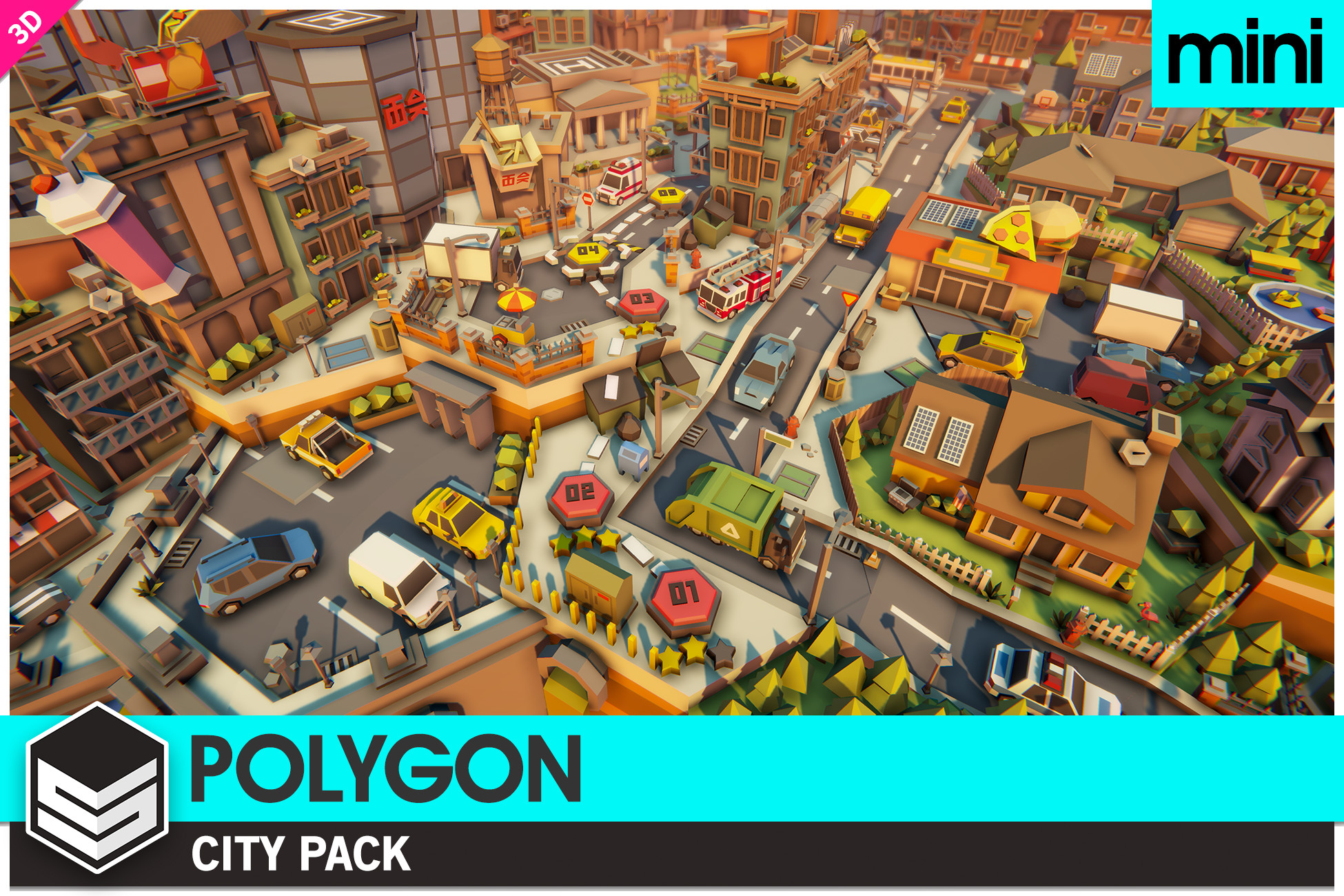 Mini cities. Сити пак. Polygon City Pack. Мини город игра. Asset Polygon City.